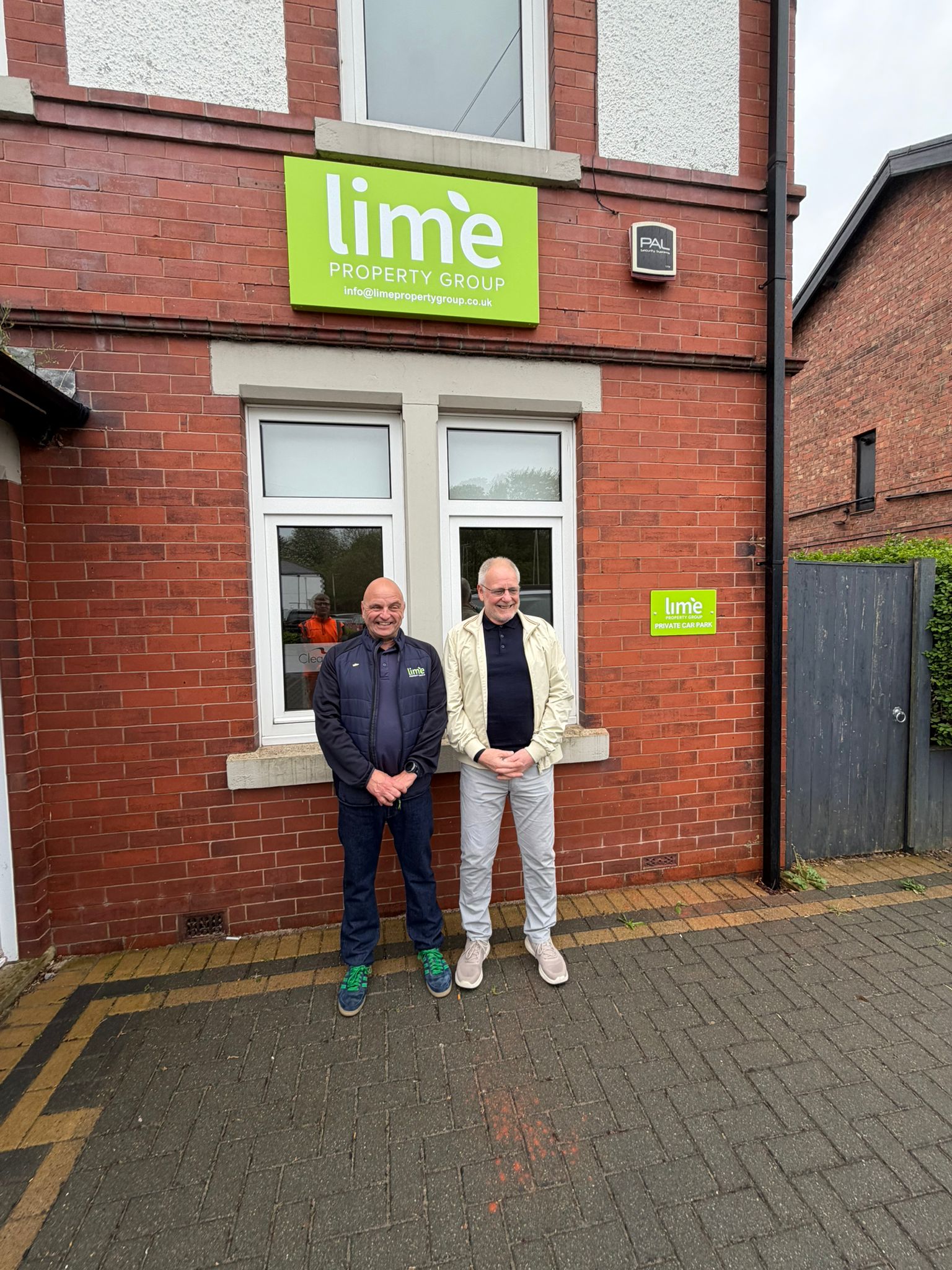 Lime Property Group office on Chapel Lane, Longton